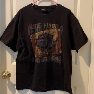 Harley Davison ride hard London Kentucky tee